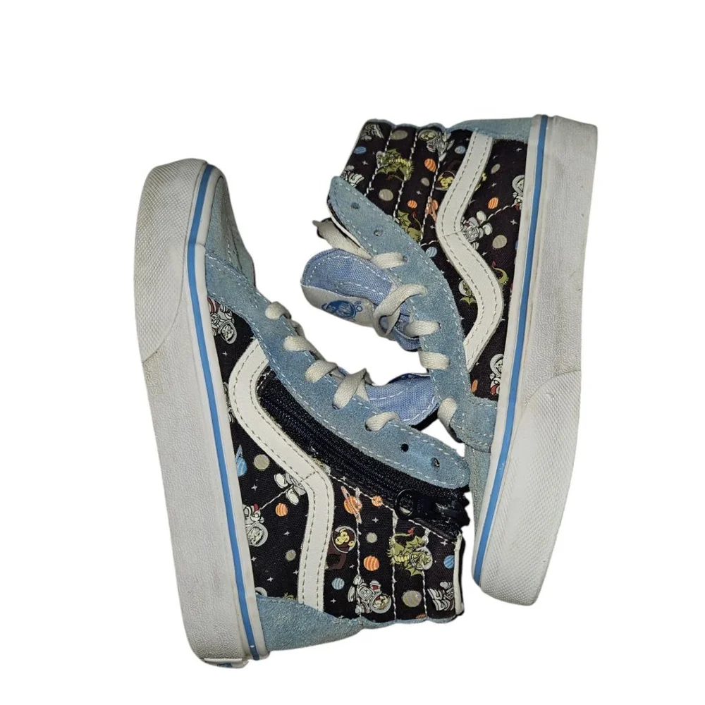 Vans Off The Wall Astronaut High Top Sneakers Size 12.5